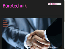 Tablet Screenshot of ah-service.com
